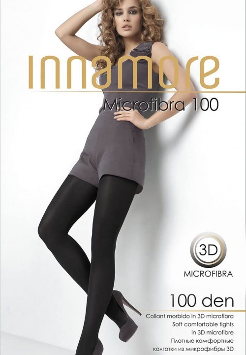 Collant Innamore microfibra 100d grey