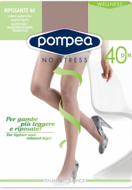 collant pomoea 40den claro