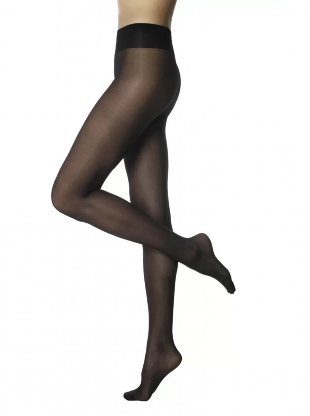 Black collant vita 40d