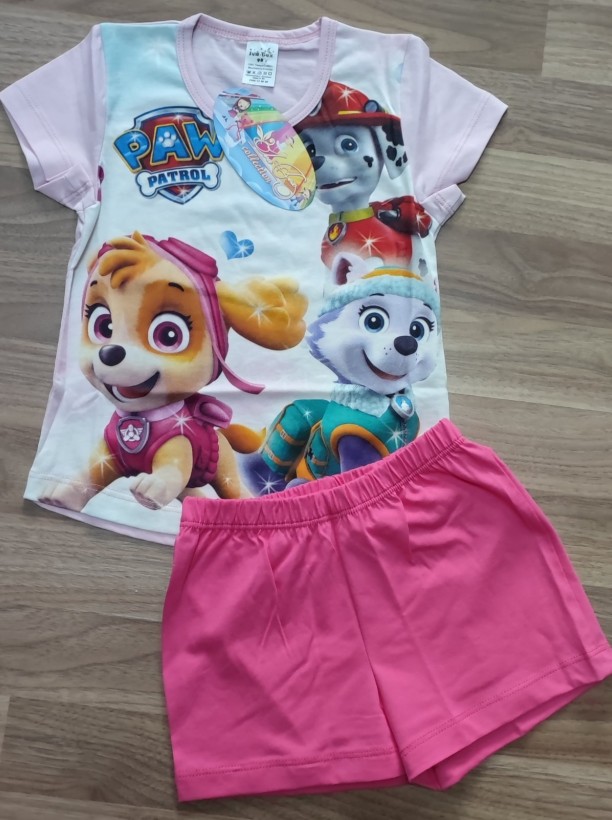 ДЕТСКА ПИЖАМА ЗА МОМИЧЕ PAW PATROL