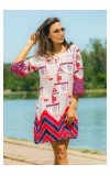 Swim dress red 