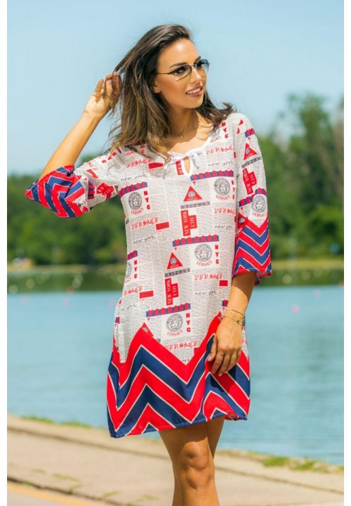 Swim dress red 