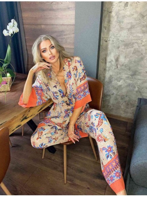 Summer set cimono with pant