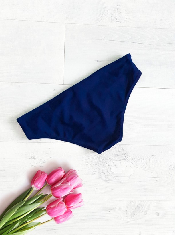 swim bikini blue with choral