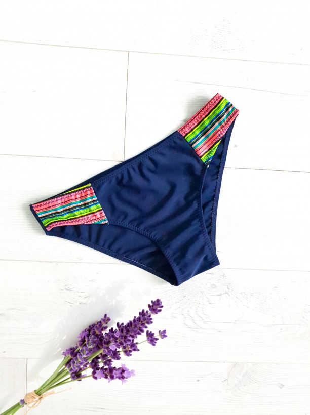 swim bikini blue with electrik