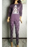 woman winter pijama Love