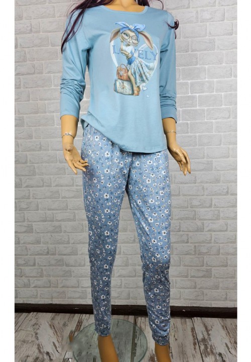 ЗИМНА ПИЖАМА ИВАТЕКС LOVELY