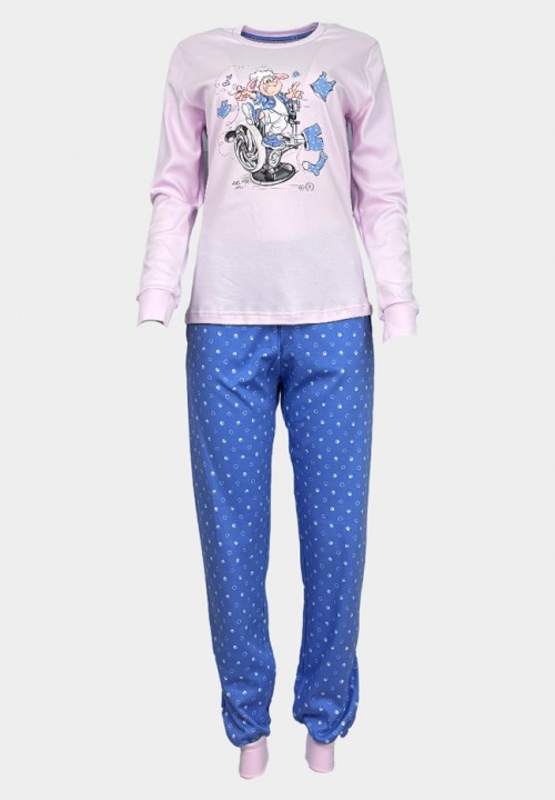 ДАМСКА ЗИМНА ПИЖАМА АФЕЕКТ FUN