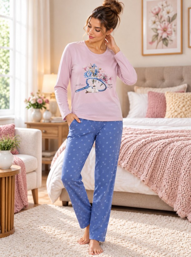 Дамска пижама Аффект Bloom