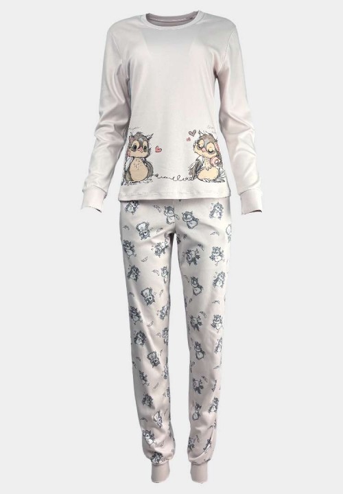 ДАМСКА ЗИМНА ПИЖАМА OWE