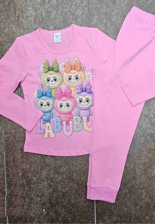 ДЕТСКА ПИЖАМА ЗА МОМИЧЕТА LABUBU