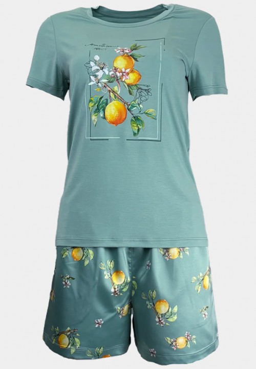 ЛЯТНА ПИЖАМА АФФЕКТ GREEN LEMON