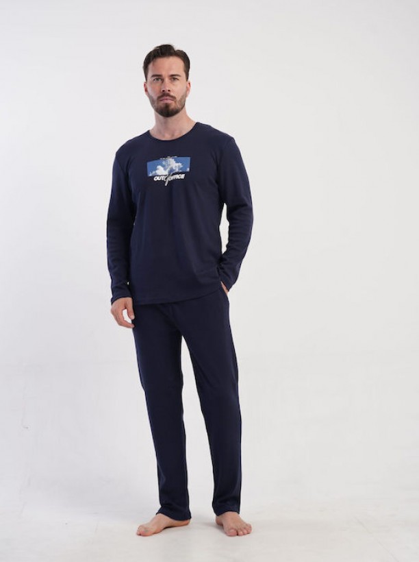 Мъжка плътна зимна пимажа Out off office