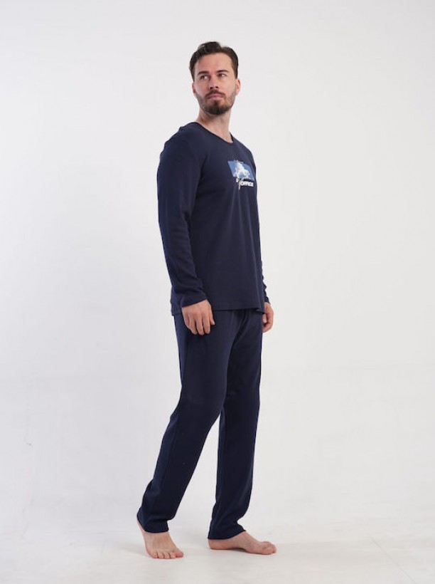 Мъжка плътна зимна пимажа Out off office