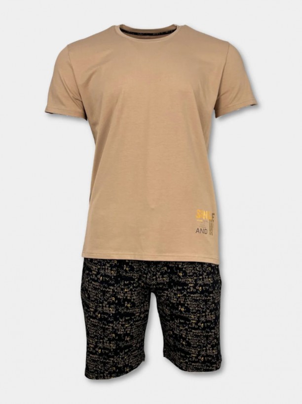 Лятна мъжка пижама Аффект Happy