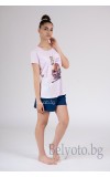 ДАМСКА ЛЯТНА ПИЖАМА АФЕКТ OWE