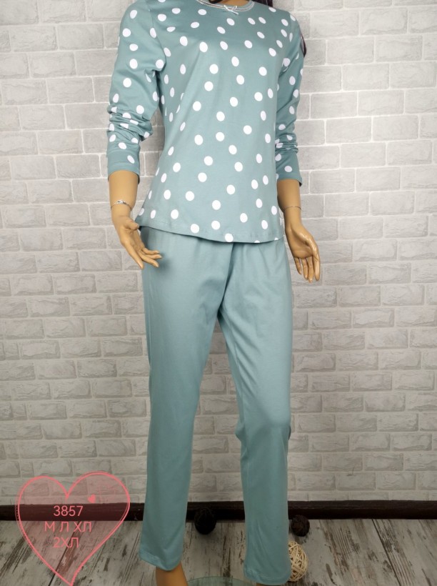 Woman pijama winter Pingun Red