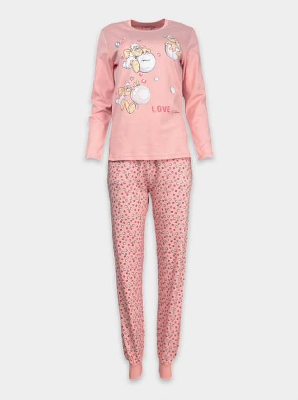 WInter pijama affect pink Love