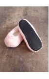 fluffy woman sleeprebaby pink
