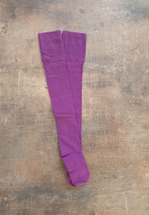 Christmas socks black with purple