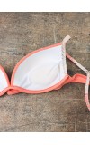 woman swim bra peach