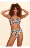swim bra soft leaf