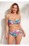 Swim two pices white tropik