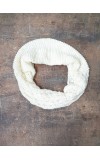 circle scarf champain