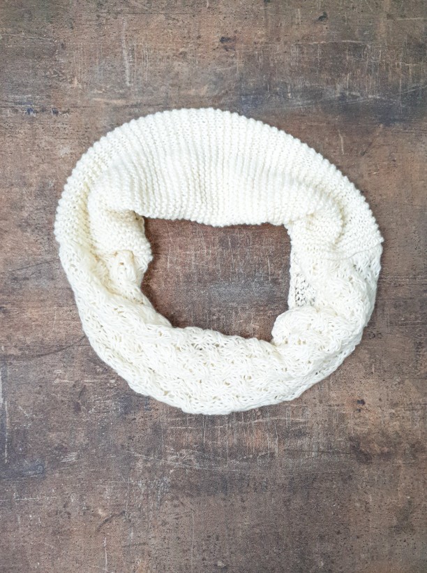 circle scarf champain