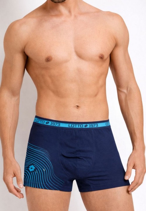 МЪЖКИ БОКСЕРКИ LOTTO LB1359 В ТЪМНО СИН ЦВЯТ