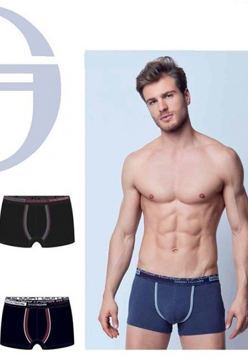 МЪЖКИ БОКСЕРИ С ОТКРИТ ЛАСТИК SERGIO TACCHINI 18436