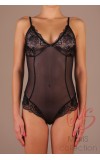 Woman body tule with frizante