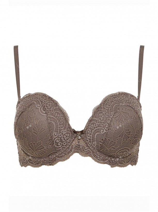 СУТИЕН БРИДЖИТКА LORMAR SUPER PUSH-UP DOUBLE С ДАНТЕЛА