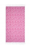 swim towel pink leo